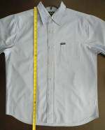 Short Sleeve Button Down Shirt - Guess Jeans (size: Large)