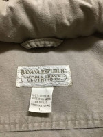 Men’s Vintage Banana Republic Adventure Khaki Safari Vest Size Large