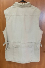 Men’s Vintage Banana Republic Adventure Khaki Safari Vest Size Large