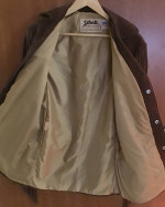 SCHOTT WESTERN FRINGE SUEDE JACKET SIZE 36