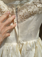 Wedding Dress, Size 6, by Wm Cahill, Ltd., Beverly Hills (1961)