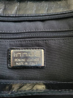 Innue Leather Calf Hair Purse Leather Calf Hair