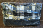 Black and White, new-in-bag, weekender bag with shoe compartment