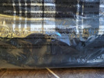 Black and White, new-in-bag, weekender bag with shoe compartment