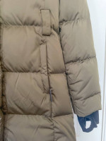 Athleta Warm Puffer Coat Jacket Olive Green - Size XS