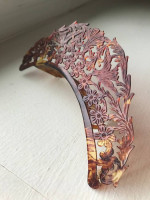 Vintage Faux Tortoiseshell Tiara Hair Comb From 1950s Spain