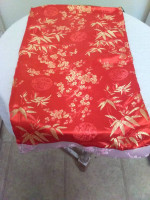 Kimona Sash? Red with Floral Design