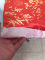 Kimona Sash? Red with Floral Design