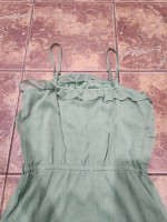 Like New Pull and Bear Green Strapless Size L