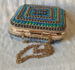 Lulu Square Mosaic Crossbody purse