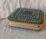 Lulu Square Mosaic Crossbody purse