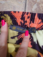 Like New Anthropologie Satin Ruffle Strapless Dress Size 3