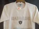 NEW Raiders White Shirt - Lee Sports/ NFL Team (size: Medium)