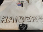 NEW Raiders White Shirt - Lee Sports/ NFL Team (size: Medium)