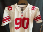 Excellent NEW YORK Giants Jersey - #90 PIERRE -PAUL - Youth Large