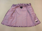 LANDS'END Kids Puffer - Purple Hearts Vest (Youth Size: Large 6X-7)