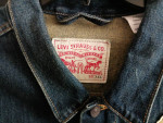 SOLD -- Excellent San Francisco Giants Denim Levi's Jacket (size: XXL)