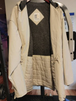 New Ladies Misty Harbor Anorak Raincoat * Size Large * Fleece Lined