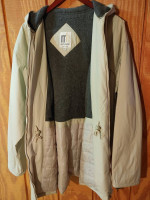 New Ladies Misty Harbor Anorak Raincoat * Size Large * Fleece Lined