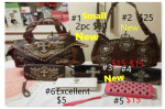 $5-$30 Cross or Heart Wallet/Wristlet or Purse - New or Like New