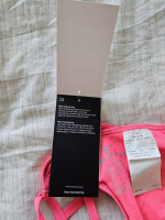 Nike HydraStrong Solid Lace Up Tie Back One Piece Coral Pink - Size 38