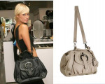 New HYPE Costa del Sol Leather Shoulder Hand Bag Paris Hilton