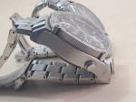 Large/thick Shiny new Bullova chronograph watch, Carbon fiber face
