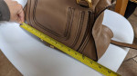 Chloe Marcie leather bag in Nut color