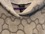 Disney Mickey Mouse Fleece PJ Nightgown or Hoodie- Like New- Size XS