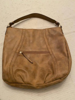 Jessica Simpson faux suede handbag purse