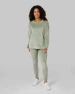 32 Degrees Velour Jogger/Lounge Set- Dark Orange/Cinnamon