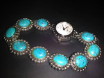Beautiful Ladies Alto Turquoise watch W/matching Bracelet - serviced