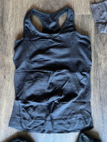 Women’s Tech Shirt, and Gray/Black Tanks, Dance Wear, and Accessories