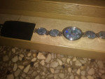 Beautiful Ladies Jules Jurgenson Opal Bracelet watch (new in box)