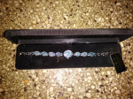 Beautiful Ladies Jules Jurgenson Opal Bracelet watch (new in box)
