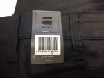 NWT G STAR RAW WOMENS BLACK COATED MOTO SKINNY JEANS Sz 26 NEW w TAGS