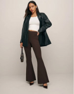 NWT YMI HIGH RISE FLARE STRETCH PANTS Sz XS Small NEW
