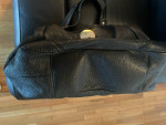 Beautiful Soft, Calvin Klein textured leather black shoulder bag