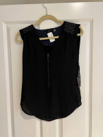 Womens Black Top