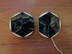 Vintage Art Deco Buckle & Buttons Set
