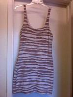 FREE PEOPLE TIERED SLEEVELESS MINI DRESS Sz Medium