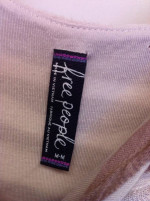FREE PEOPLE TIERED SLEEVELESS MINI DRESS Sz Medium