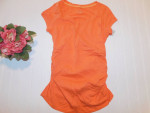 NWT Liz Lange Maternity Womens size XS Orange Cantaloupe Color