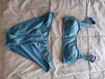 Blue bikini