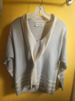2 piece Vivanti acrylic knit 8 Petite vintage unworn