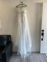 Flattering wedding dress size 6