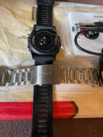Garmin Fenix HR with all Accessories and a New Garmin Stainless Band