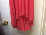NORDSTROM SOPRANO SALMON PINK HALTER DRESS MARILYN MONROE Sz Medium