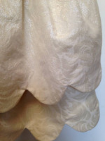 H&M IVORY TULIP PARTY DRESS Sz 4 NEVER WORN