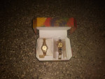 Ladies Madison Gems watches -Genuine Stones-jeweler cleaned & serviced